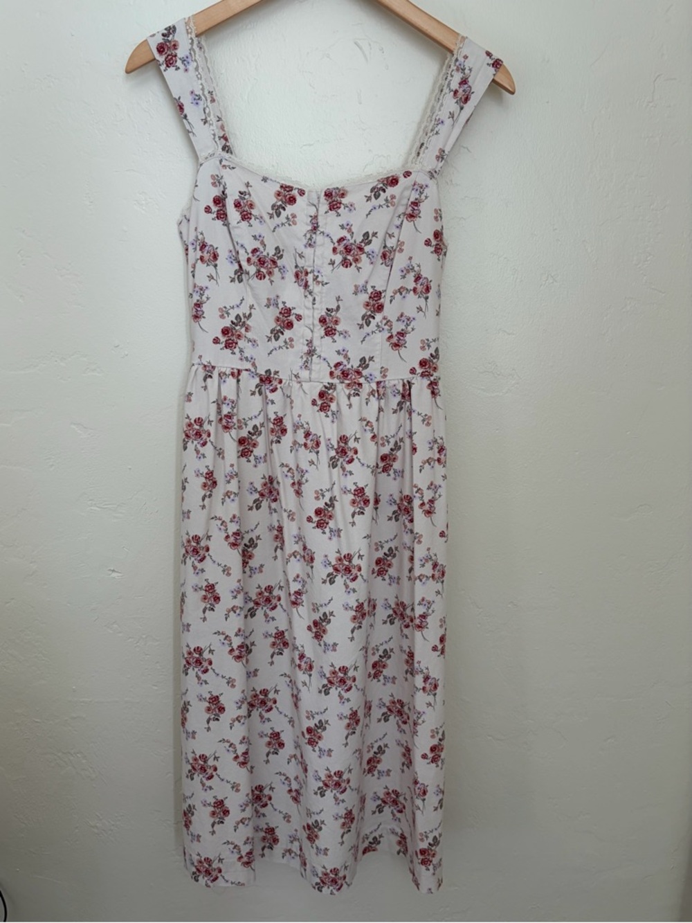 And Now This Floral Corset Midi Dress - Picture 3 of 11